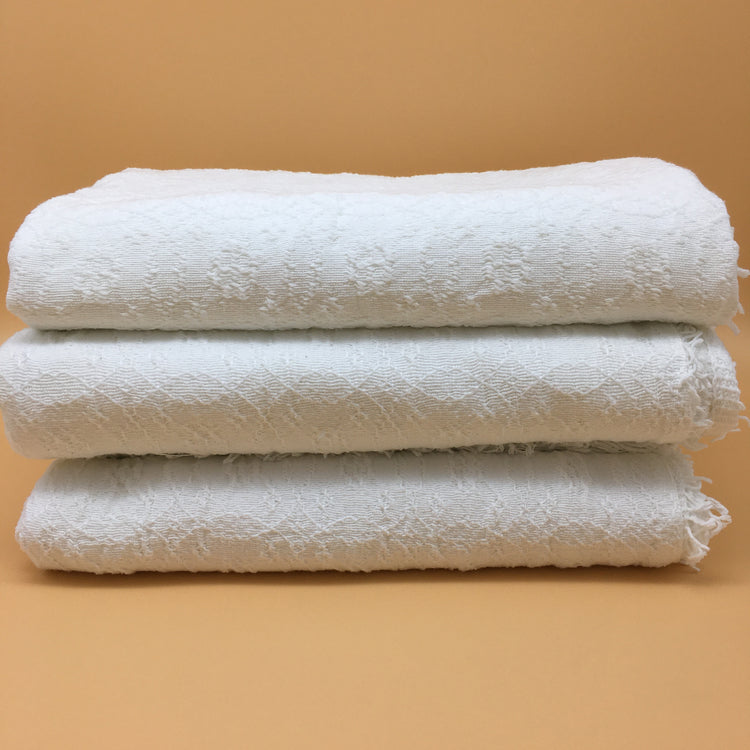 Off White All Season Blanket