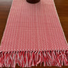 Checkered table runner